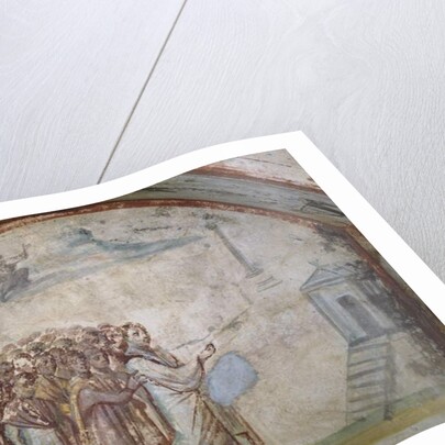 The Raising of Lazarus, Catacombs of Via Latina, Rome by Roman Roman