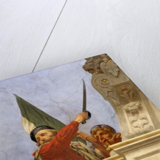 Garibaldi, detail by Cesare Mariani