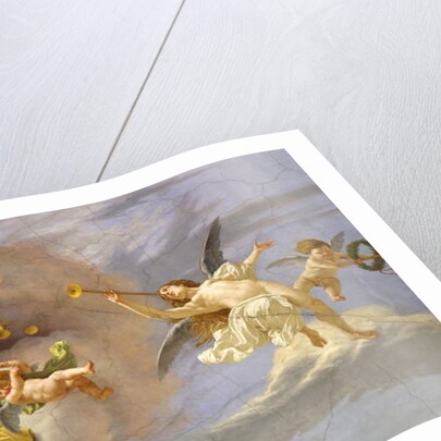 Detail of the ceiling by Cesare Mariani