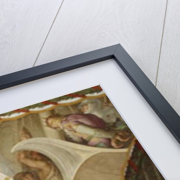 Naval battle by Julius Schnorr von Carolsfeld