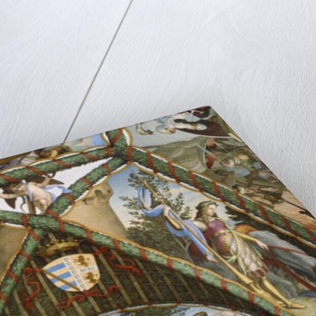 The Sorceresses Melissa, Atlante, Alcina and the figures of Marfisia and Bandimarte by Julius Schnorr von Carolsfeld