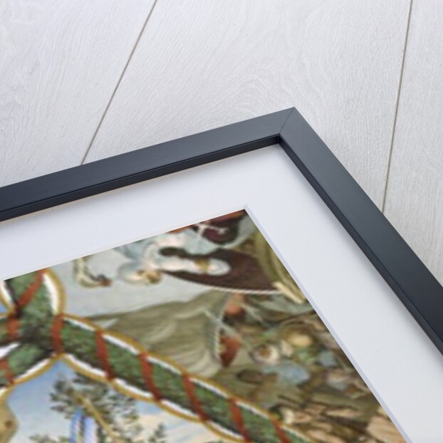 The Sorceresses Melissa, Atlante, Alcina and the figures of Marfisia and Bandimarte by Julius Schnorr von Carolsfeld