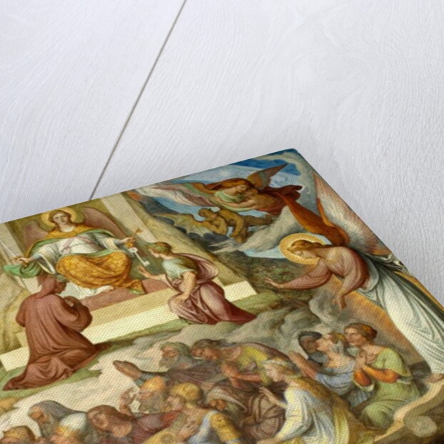 The Boat of the Penitent and the Mountain of Purgatory by Joseph Anton Koch