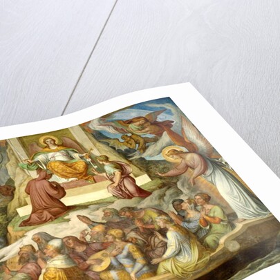 The Boat of the Penitent and the Mountain of Purgatory by Joseph Anton Koch