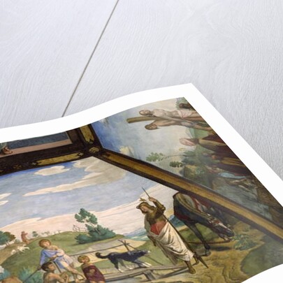 Erminia among the shepherds by Friedrich Overbeck