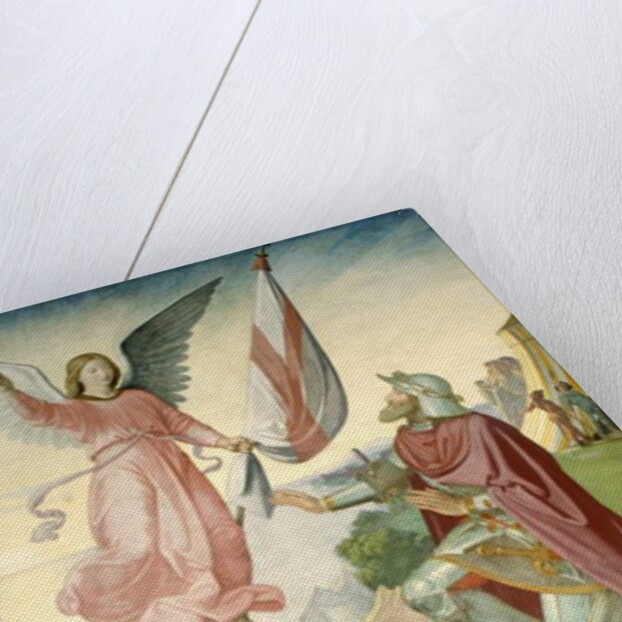 The Vision of Godfrey of Bouillon by Friedrich Overbeck