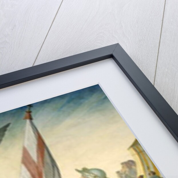 The Vision of Godfrey of Bouillon by Friedrich Overbeck