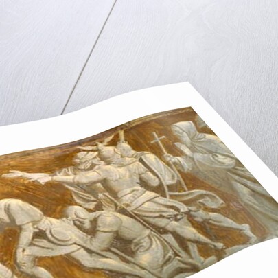 The Crusaders in front of the walls of Jerusalem by Friedrich Overbeck