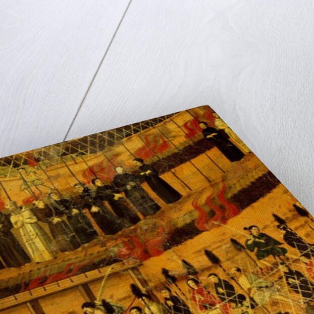 Detail from The Martyrdom of the Jesuits in Japan in 1622 by Unknown Artist