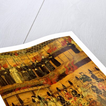 Detail from The Martyrdom of the Jesuits in Japan in 1622 by Unknown Artist