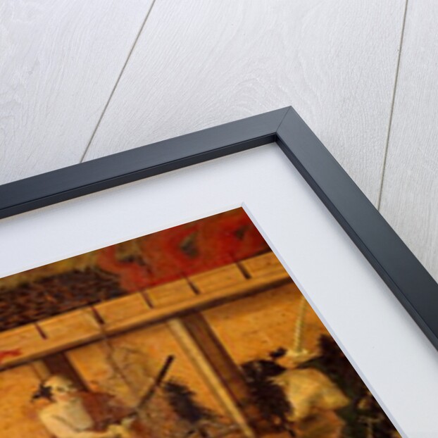 Detail from The Martyrdom of the Jesuits in Japan in 1622 by Japanese School