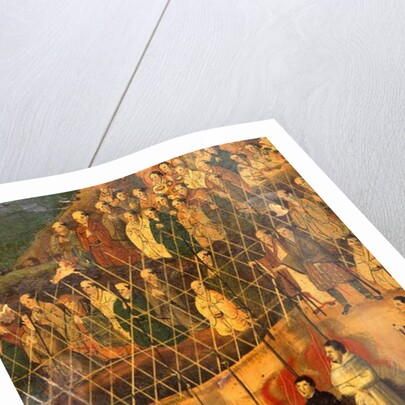 Detail from The Martyrdom of the Jesuits in Japan in 1622 by Japanese School