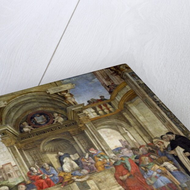 The Dispute of St Thomas, Carafa Chapel, Santa Maria sopra Minerva, Rome, 1488-93 by Filippino Lippi