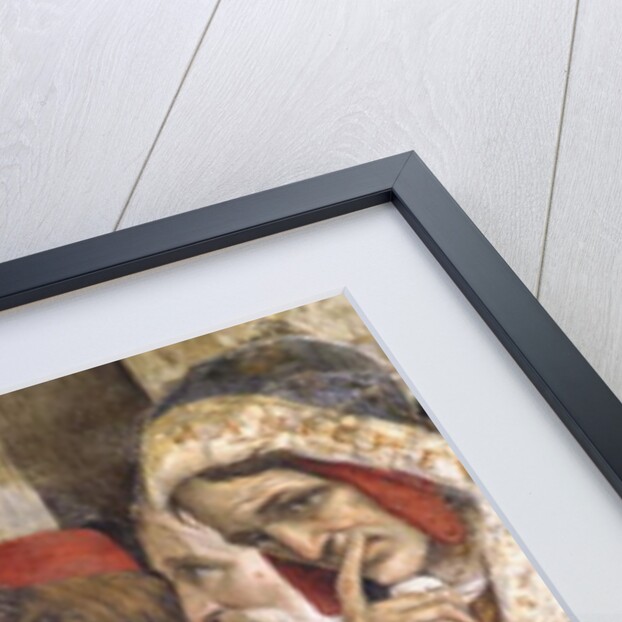 Detail from the Dispute of St Thomas, Carafa Chapel, Santa Maria sopra Minerva, Rome, 1488-93 by Filippino Lippi