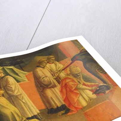 Story of Saint Sylvester by Francesco di Stefano Pesellino