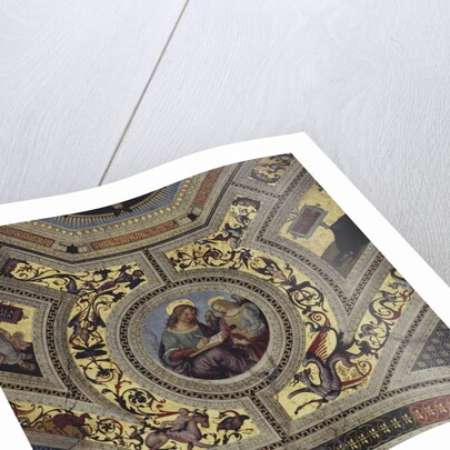 Vault of the Presbytery, Santa Maria del Popolo, Rome, c.1484-92 by Bernardino di Betto Pinturicchio