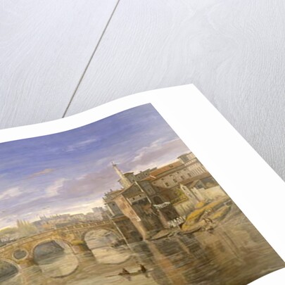 Ponte Sisto, Rome by Gaspar van Wittel