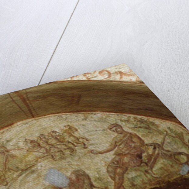 The Ascension of Elijah, Catacombs of Via Latina, Rome by Roman Roman