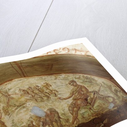 The Ascension of Elijah, Catacombs of Via Latina, Rome by Roman Roman