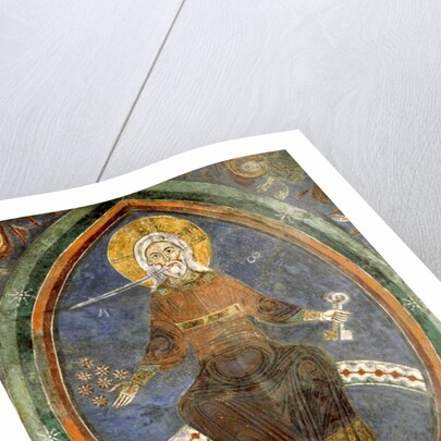 Christ of the Apocalypse, Crypt of Anagni Cathedral, 1237 by Romanus Friar
