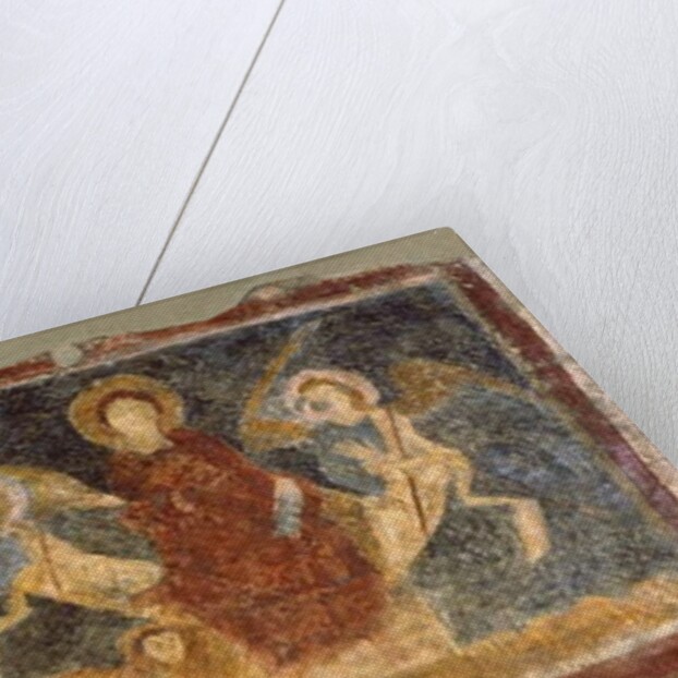 Remains of a fresco, Santa Maria Antiqua, Rome by School Italian