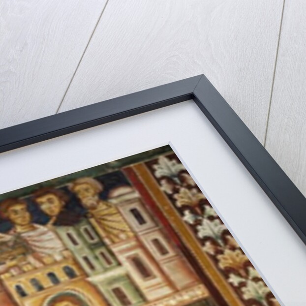 Constantine receiving gifts by Italian School