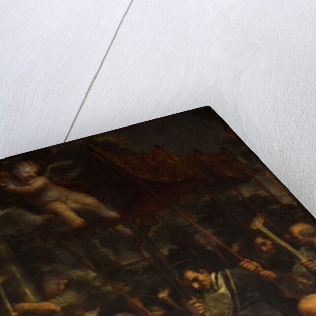 Saint Charles carrying the Holy Nail in Procession during the Plague by Pietro da Cortona