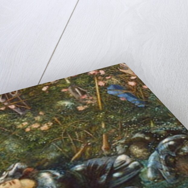 The Prince enters the Briar Wood by Edward Coley Burne-Jones
