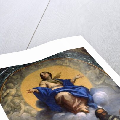 The Immaculate Conception with St John and St Augustine by Carlo Maratta or Maratti