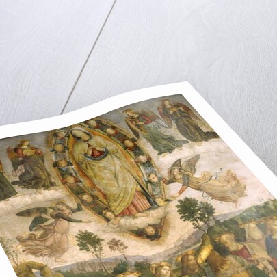 The Assumption of the Virgin by Bernardino di Betto Pinturicchio
