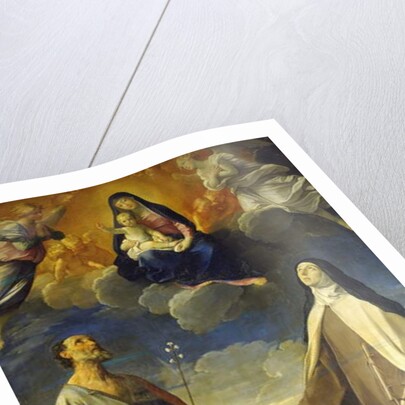 The Virgin and Child with Saint Anthony and Saint Teresa by Guido Reni