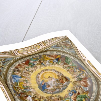 Interior of the dome of the Salviati Chapel, San Gregorio Magno al Celio, c.1600-03 by Giovanni Battista Ricci