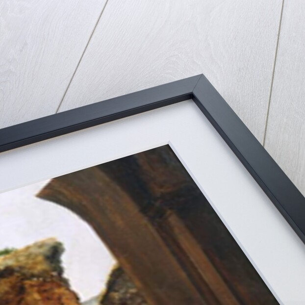 Entrance to the Colosseum and the old Via Crucis by Ippolito Caffi