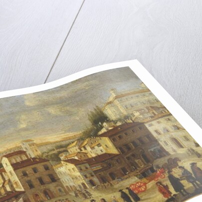 Piazza di Spagna e Trinita dei Monti by Italian School