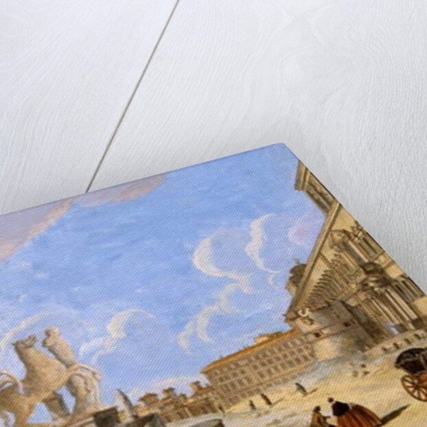 Piazza Monte Cavallo by Italian School