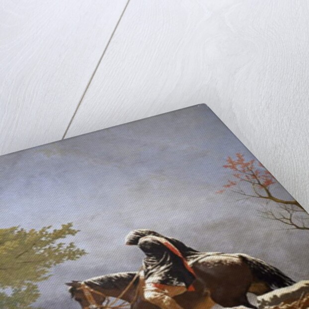 Winter, late 19th century by Giuseppe Sciuti