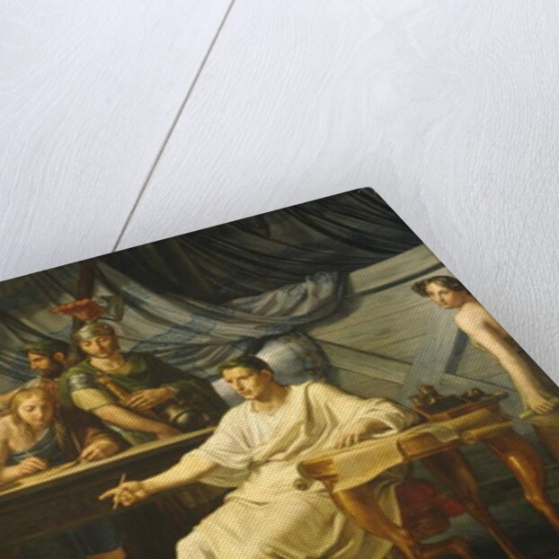 Caesar Dictating his Commentaries by Pelagio Palagi