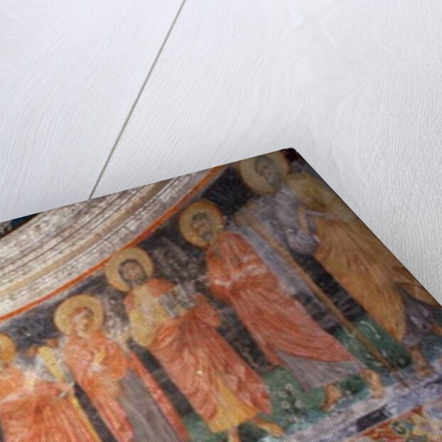 Jesus and Mary among the Twelve Apostles by Italian School