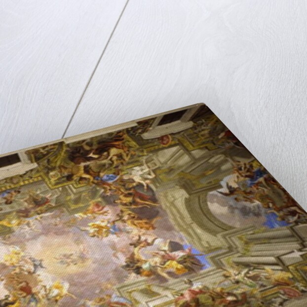 Entry of St Ignatius into Paradise, 1685-94 by Andrea Pozzo
