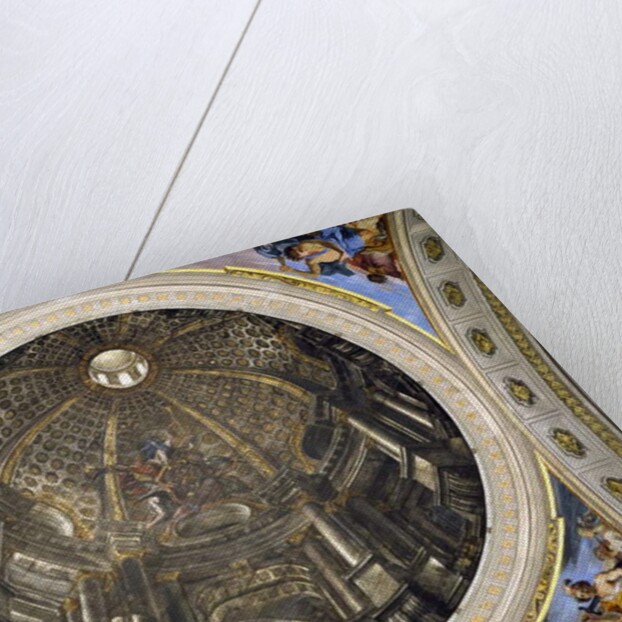 Dome of the Church of St Ignatius, 1685 by Andrea Pozzo