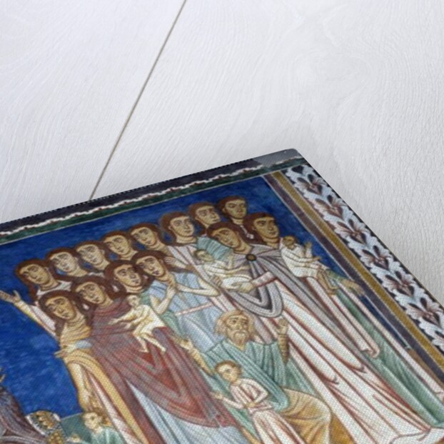 Constantine the Leper comforts the Pious Women by School Italian