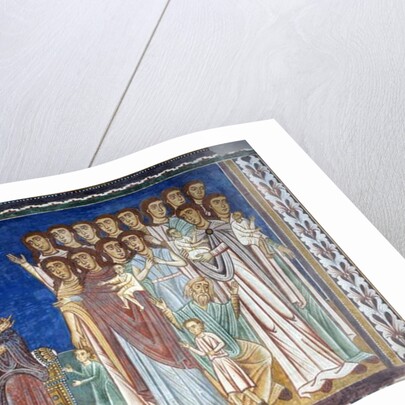 Constantine the Leper comforts the Pious Women by School Italian