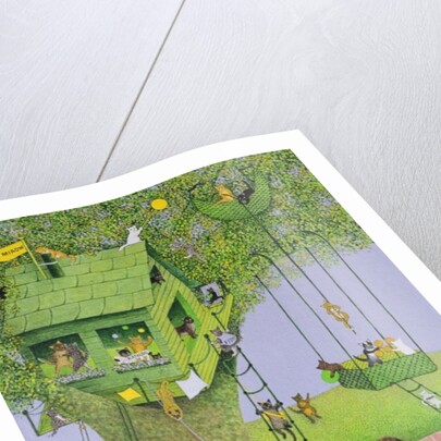 Cat Tree House by Pat Scott