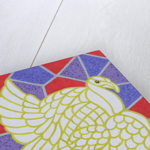 Turkey on Stained Glass by Pat Scott