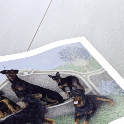 Tea on the terrace by Pat Scott