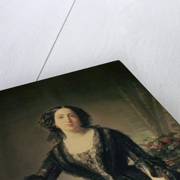 Portrait of Maria Dolores Aldama, Marquesa de Montelo, 1855 by Federico de Madrazo y Kuntz