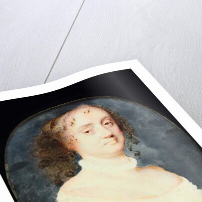 Portrait of a Lady Called Barbara Villiers, Countess Of Suffolk by Samuel Cooper