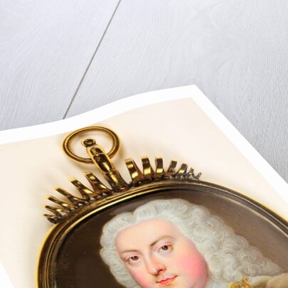 A Gentleman called Prince George Of Denmark by Christian Friedrich Zincke