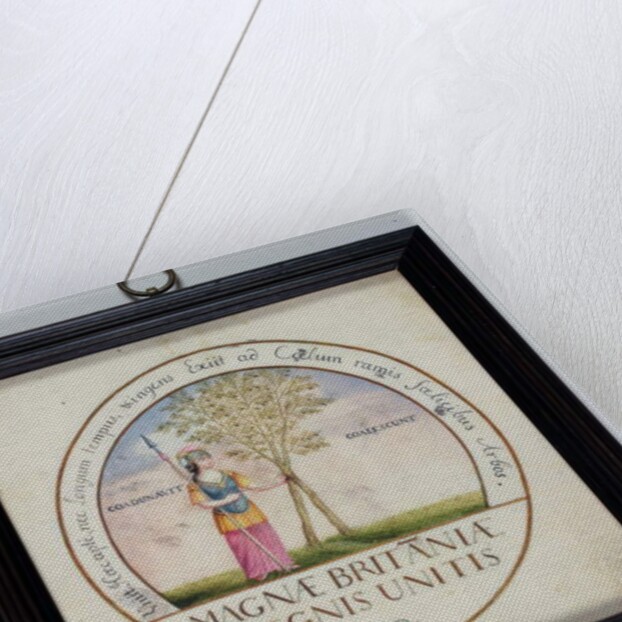 Emblem of the Union of England and Scotland, 1707 by Pierre Violier