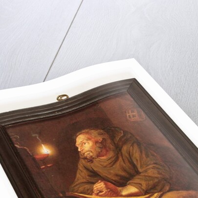 A philosopher in meditation by School Continental